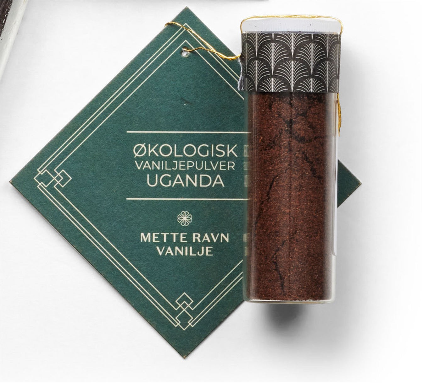 Vaniljepulver ØKO, Uganda, Mette Ravn Vanilje, 10 g